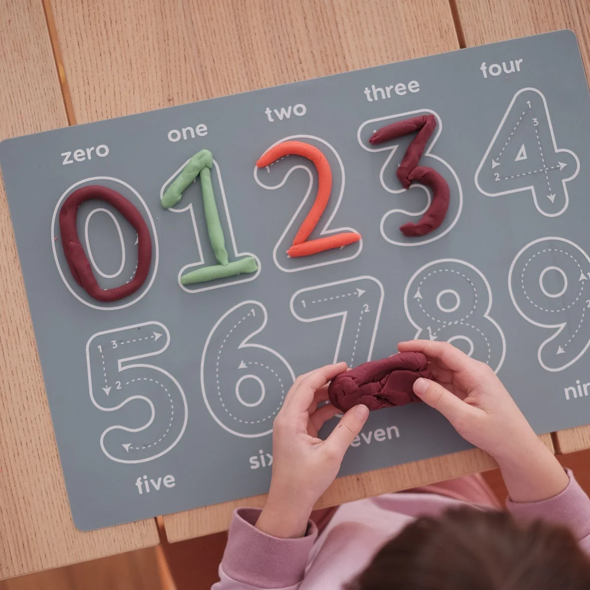 Reusable Numbers Coloring Mat - Image 10