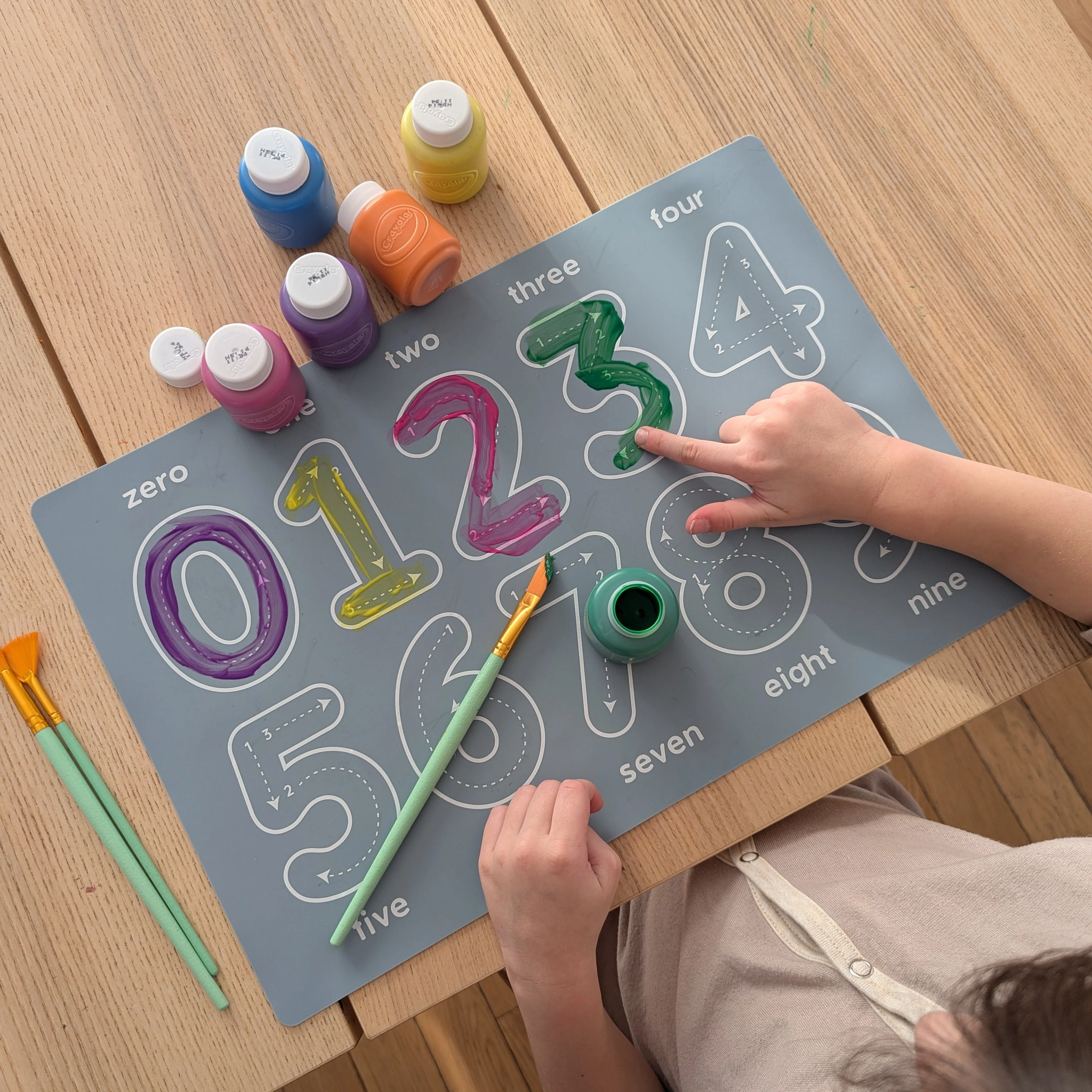 Reusable Numbers Coloring Mat - Image 6