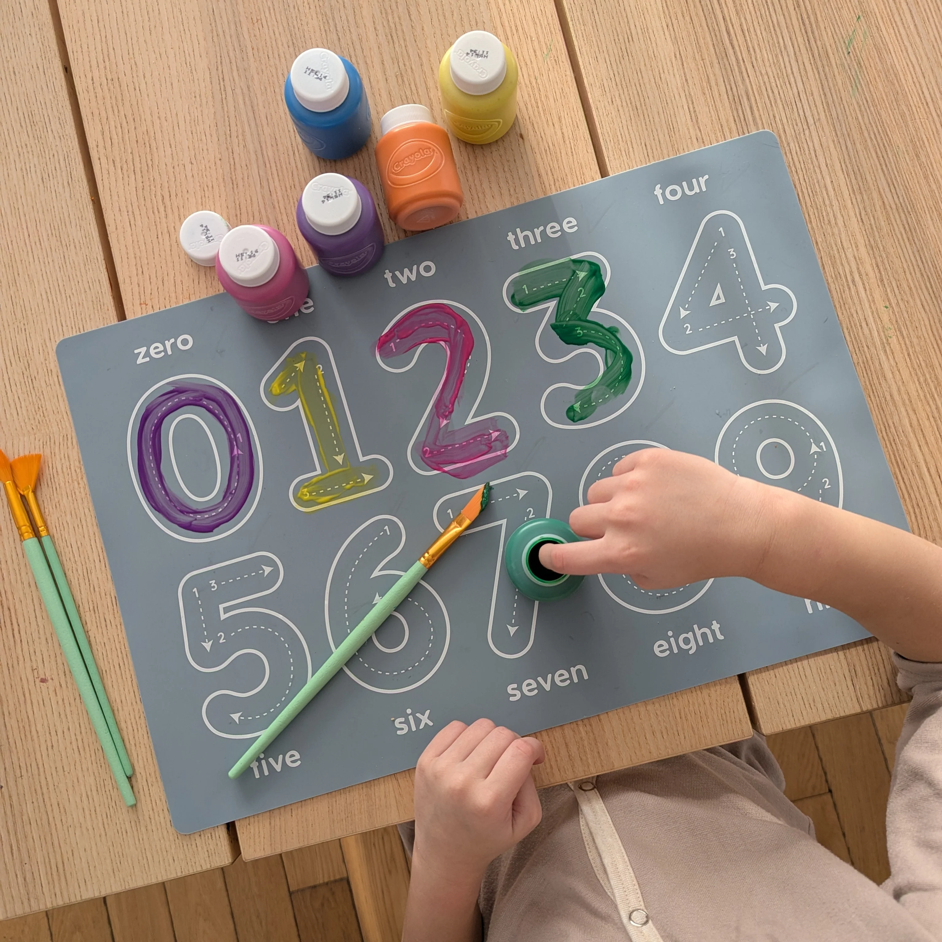 Reusable Numbers Coloring Mat - Image 7