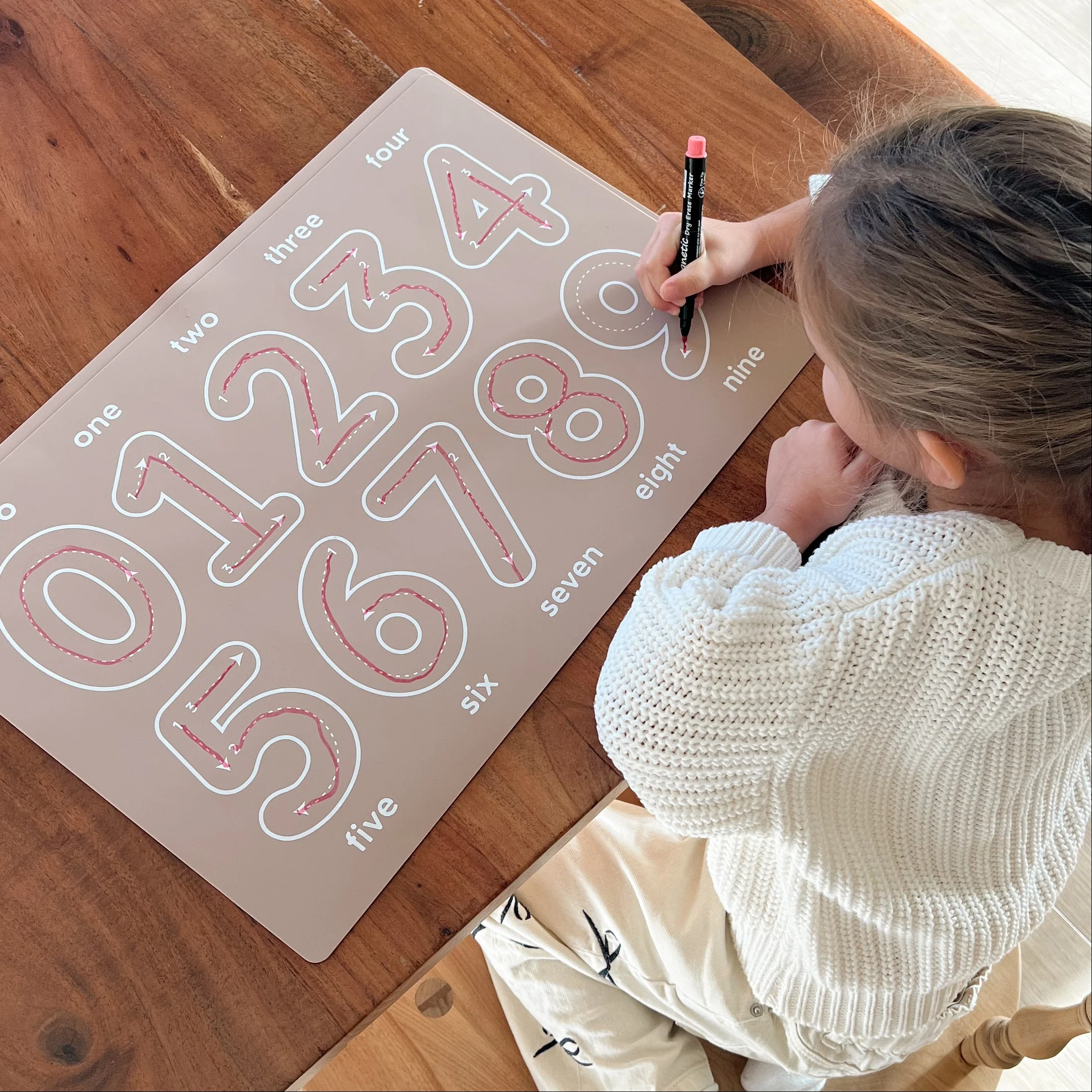 Reusable Numbers Coloring Mat - Image 6