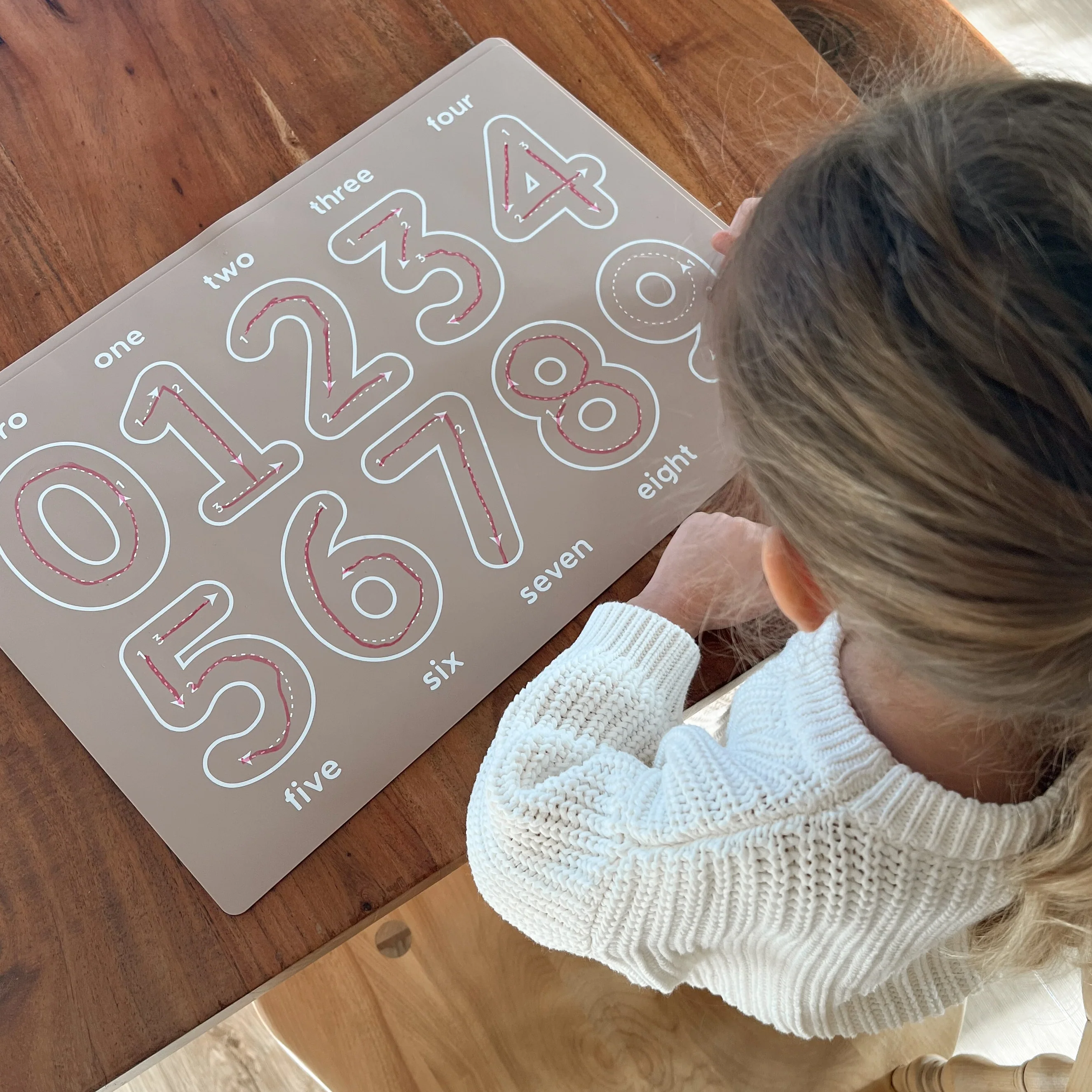Reusable Numbers Coloring Mat - Image 7