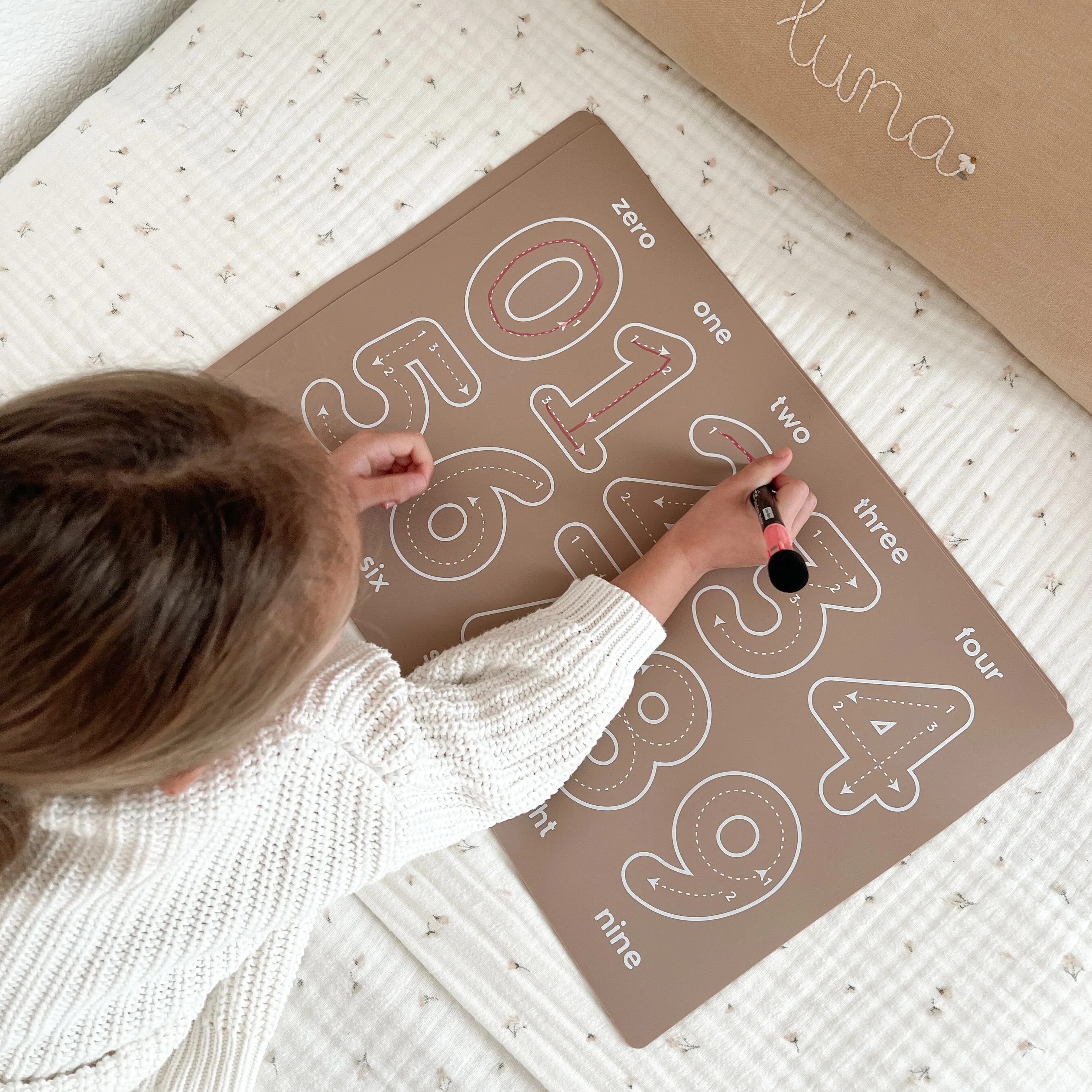 Reusable Numbers Coloring Mat - Image 8