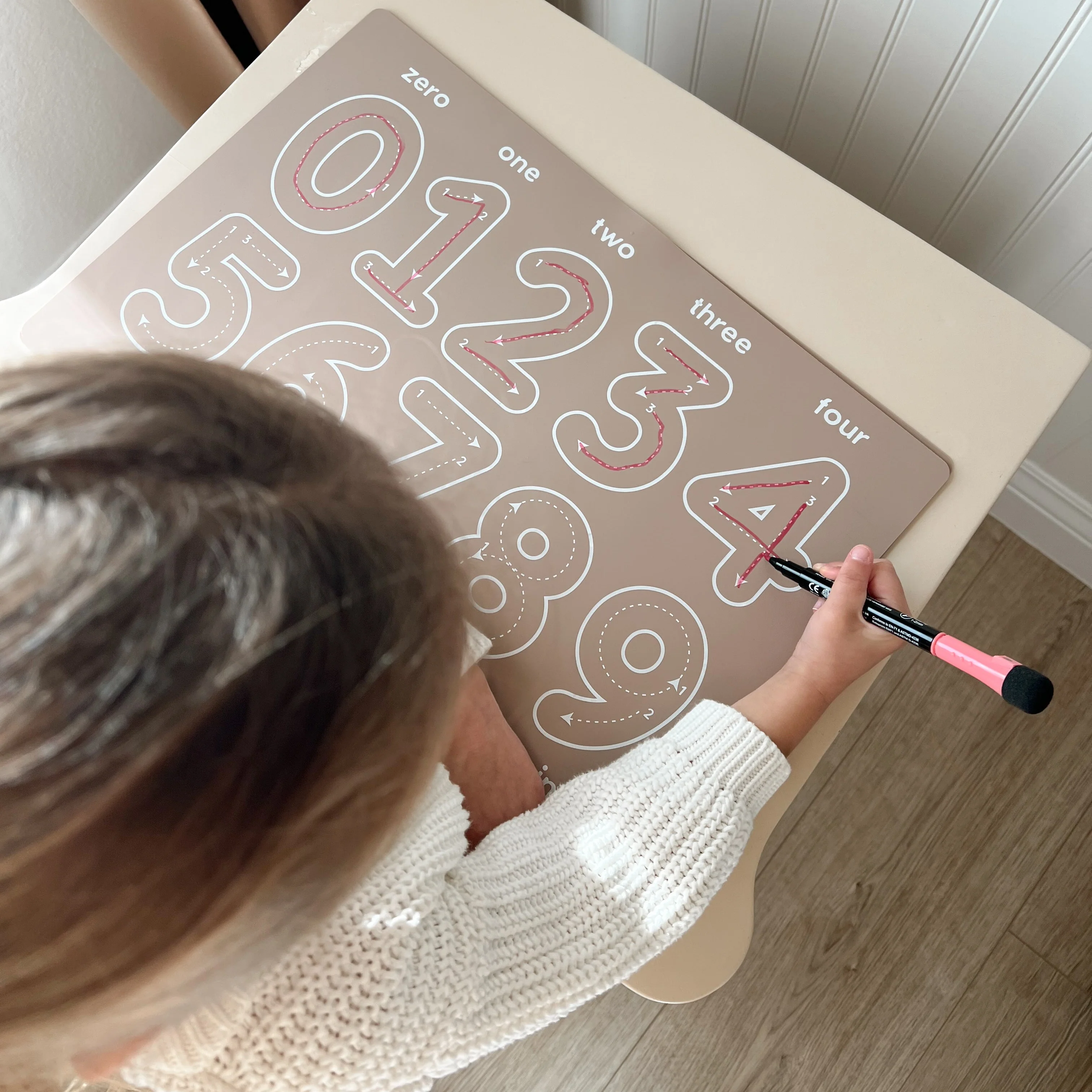 Reusable Numbers Coloring Mat - Image 9
